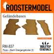 Roostermodel RM-837 - Übergangsstücke - Fluss zu Bach