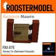 Roostermodel RM-876 - Kleines Tor (Backstein/Holzoptik)