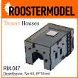 Roostermodel RM-047 - Deserthouse, Typ 6A, (9*14cm)