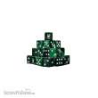 Baron of Dice CHAOS-KNG-02-SQ - Tainted Knight Green Dice