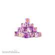 Baron of Dice SCI-IMP-SIS-02-RD - Fleur De Lis Purple Dice