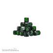 Baron of Dice SCI-XEN-NEC-05-RD - Green Coffin Dice