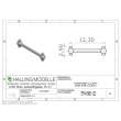 Halling ETH-KWE-123 - Kardanwelle 12,3mm