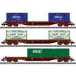 Trix T15072 - Containertragwagen-Set Rs