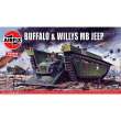 Airfix A02302V - 1:76 Buffalo Amphibian LVT & Jeep