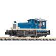 Liliput 162591 - Diesel Rangierlokomotive, 332 025-6, DB, ozeanblau, Ep.V