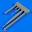 Quickboost QB72464 - MiG-15bis gun barrels for Eduard