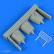 Quickboost QB72 615 - 1:72 Mirage F.1 air intakes for Special Hobby