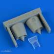 Quickboost QB72 616 - 1:72 Mirage F.1B air intakes for Special Hobby