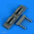 Quickboost QB72 659 - 1:72 Bf 109G-6/R6 cannon pods for TAMIYA