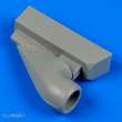 Quickboost QB32171 - 1:32 Bf 109G-6 correct air intake for Revell