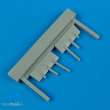 Quickboost QB48 190 - 1:48 F6F-3 Hellcat gun barrels - late für Eduard Bausatz