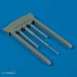 Quickboost QB48 278 - 1:48 Ki61-I Hien gun barrels and pitote tube