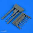 Quickboost QB48 962 - 1:48 Fokker G-1 gun barrels and machine gun for Micromir