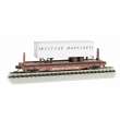 Bachmann 16756 - Western Maryland® 52ft flat car w/ WM 35ft Trailer