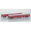 ASM Arndt Spezial-Modelle 18002 - 2er Set Personenwagen B7 NSB, Ep.V, Tomatensuppedesign - Lemke