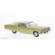 Brekina 18126 - Cadillac Coupe deVille, metallic-gold/beige, 1972