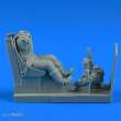 Aerobonus 320.131 - 1:32 US NAVY WWII Pilot with ej. seat for F4U Corsair f.Trumpeter