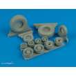 Wheelliant 132.004 - 1:32 F-14A Tomcat weighted wheels (TAM)