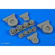 Wheelliant 148.011 - 1:48 F-14A Tomcat weighted wheels for Academy