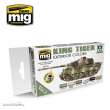 AMMO by MIG Jimenez A.MIG-7166 - King Tiger Exterior Colors (Special TAKOM Edition) Vol. 2