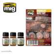 AMMO by MIG Jimenez A.MIG-7400 - Pigment Rust Set