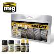 AMMO by MIG Jimenez A.MIG-7437 - Dry Earth Tracks Weathering Set