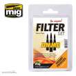 AMMO by MIG Jimenez A.MIG-7451 - FILTER SET Desert Vehicles