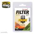 AMMO by MIG Jimenez A.MIG-7452 - FILTER SET Green Vehicles