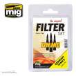 AMMO by MIG Jimenez A.MIG-7453 - FILTER SET German Tanks