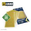 AMMO by MIG Jimenez A.MIG-8045 - Masking Sheets 1mm Grid (x5 sheets, 290mm x 145mm, adhesive)