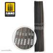 AMMO by MIG Jimenez A.MIG-8568 - Contour Sanding Sticks - 6 pcs.