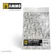 AMMO by MIG Jimenez A.MIG-8771 - White Marble. Square Die-cut Marble Tiles - 2 pcs