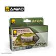 AMMO by MIG Jimenez ATOM-20850 - ATOM Cement and Concrete Colors Set