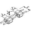 Weinert 2122 - Ministecker + Buchse je 2St