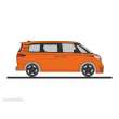 Rietze 21913 - Volkswagen ID. Buzz People orange metallic 1:87