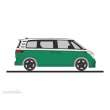 Rietze 21917 - Volkswagen ID. Buzz People candy weiß/bay leaf green metallic 1:87