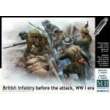 Master Box Ltd. MB35114 - British infantry before attack,WWI era in 1:35