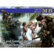 Master Box Ltd. MB35157 - U.S. and German paratroopers,South of Eu in 1:35