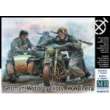 Master Box Ltd. MB35178 - German motorcyclists, WWII era in 1:35