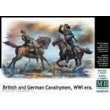 Master Box Ltd. MB35184 - British and German cavalrymen,WWI era in 1:35