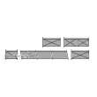 Peco 246 - GWR Spear Fencing, Black, Ram