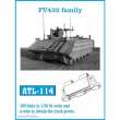 Friulmodel ATL-114 - Tracks for German halftrack L 4500R MAULTIER