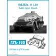 Friulmodel ATL-165 - Tracks for Sd.Kfz. 8 12t Late type track