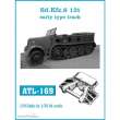 Friulmodel ATL-169 - Tracks for Sd.Kfz.8 12t early type track