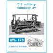 Friulmodel ATL-178 - Tracks for U.S. military bulldozer D7