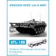 Friulmodel ATL-186 - Tracks for SWEDEN STRV 103 B MBT