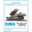 Friulmodel ATL-187 - Tracks for 9K37M1 BUK 2S3 AKATSIYA 152 mm self propeller howitzer