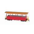 Bachmann 26002 - Red w/ Tan Roof - Excursion Car