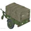 Planet Models 129-MV088 - WWII US Cargo Trailer Ben Hur